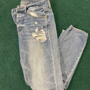 American eagle button up jeans! Size 8